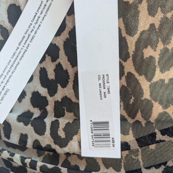 Ganni leopard print drss - Picture 3 of 4